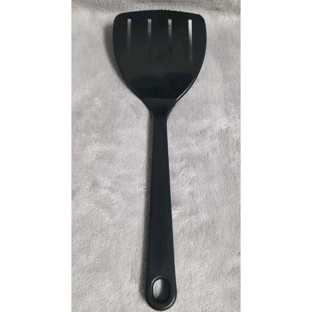 VTG Tailor Made Products Slotted Kitchen Spatula Turner Flipper Black 11.5" USA